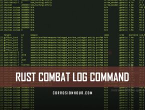 RUST Combat Log Command