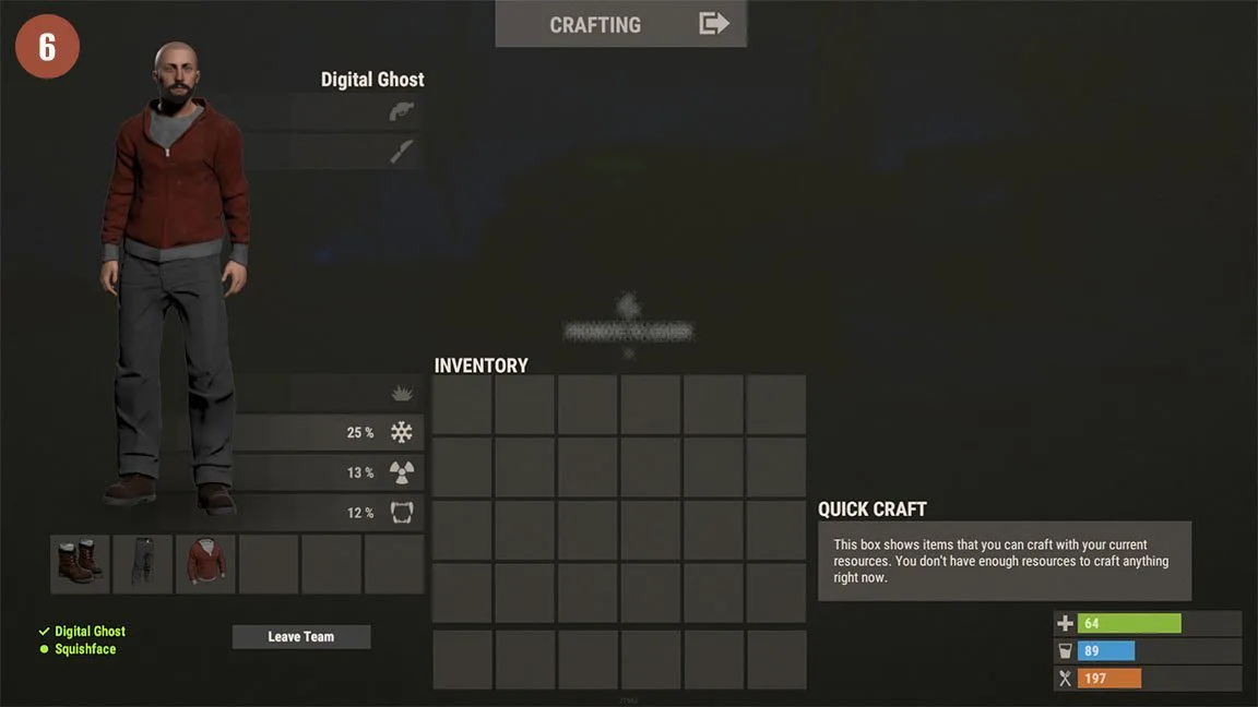 Leave a RUST Team