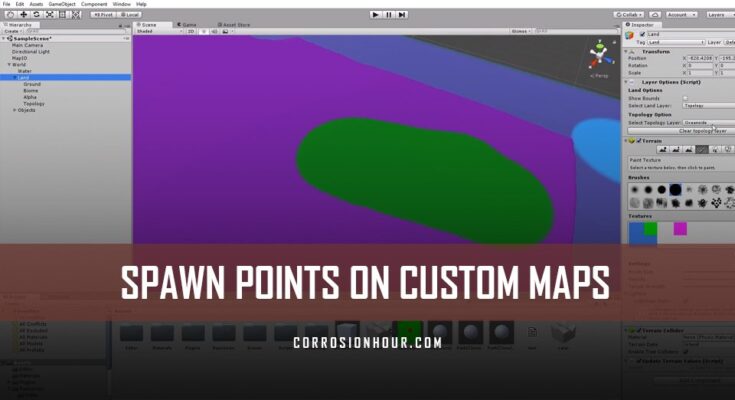 RUST Custom Map Spawn Points