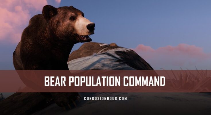 RUST Bear Population Command
