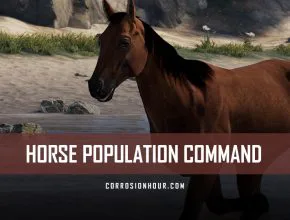 RUST Horse Population Command