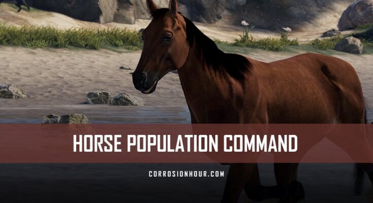 RUST Horse Population Command