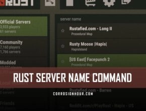 RUST Server Name Command & Variable