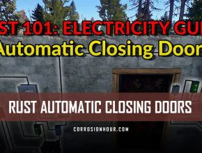 RUST Electricity Automatic Closing Doors