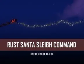 RUST Santa Sleigh Command