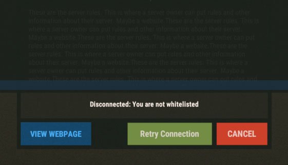 player rejected
