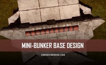 RUST Mini-Bunker Base Design