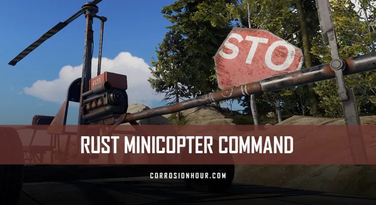 RUST Minicopter Command