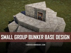 RUST Small Group Bunker Base Design