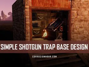 RUST Simple Shotgun Trap Base Design