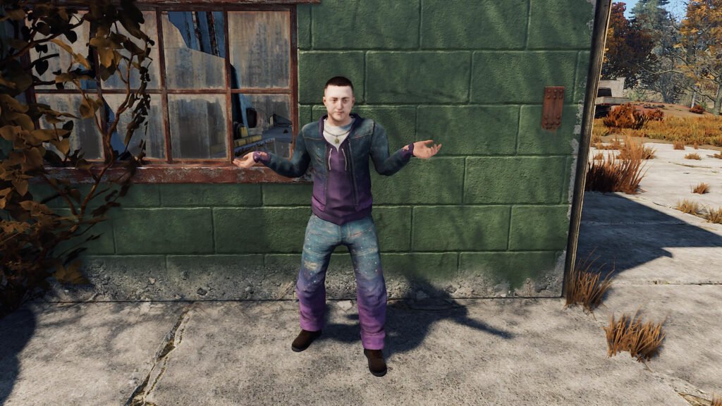 RUST Shrug Gesture Updated Animation