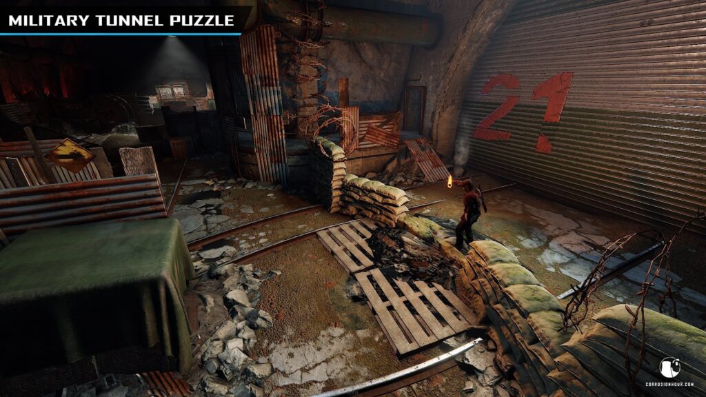 RUST Military Tunnel Puzzle Step 2