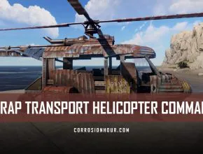 RUST Scrap Transport Helicopter Command