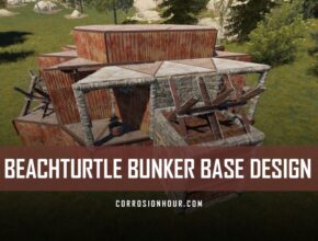 RUST Beachturtle Bunker Base Design 2019