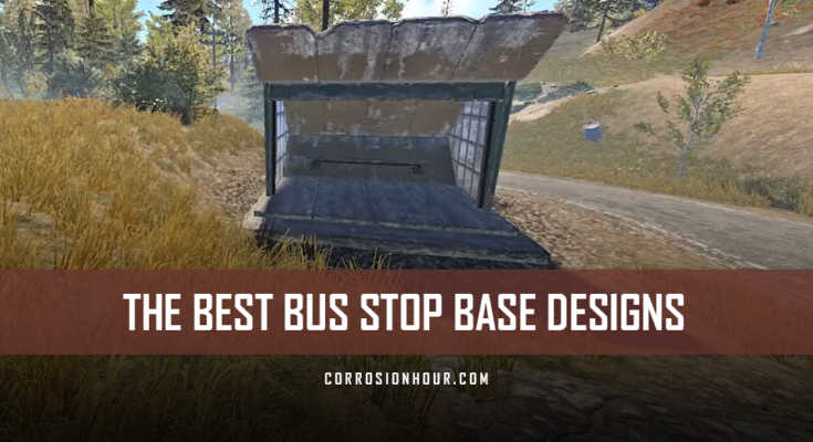 RUST Best Bus Stop Base Designs