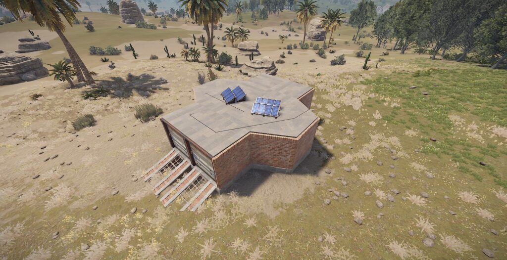 Completed RUST Modular Car Garage