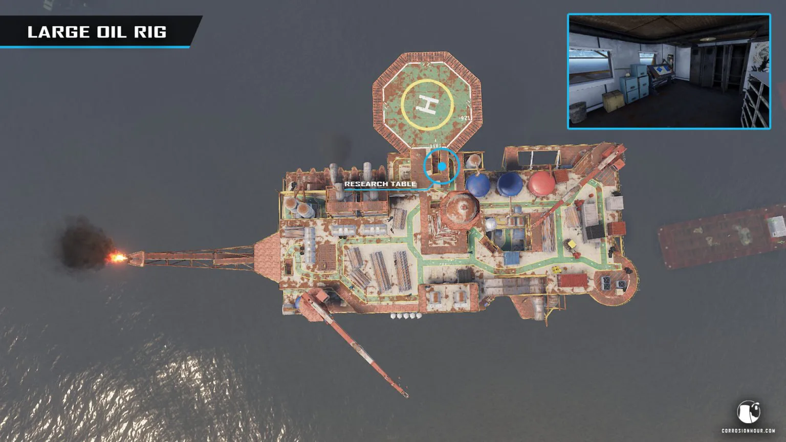 RUST Research Table Guide Costs, Blueprints & Locations