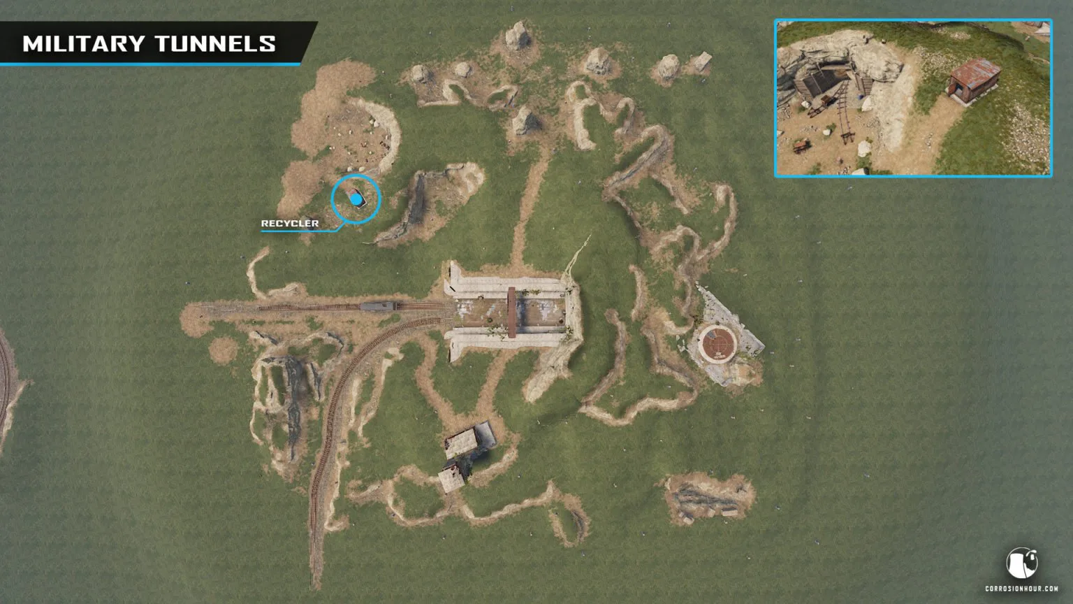 RUST Recycler Guide Locations, Scrap Table & More!