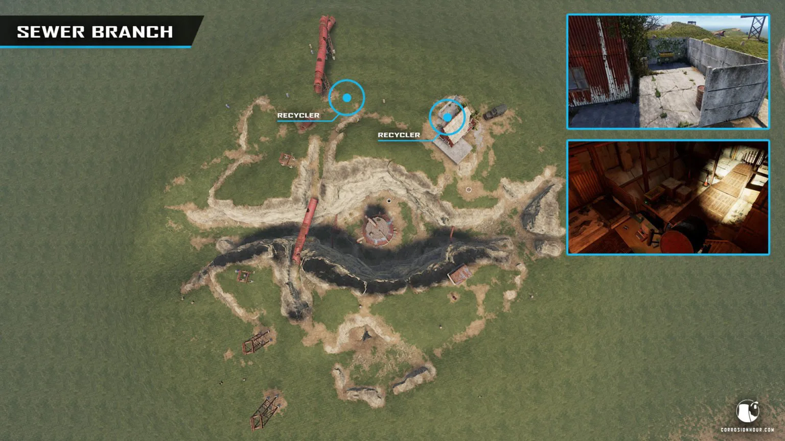 RUST Recycler Guide Locations, Scrap Table & More!