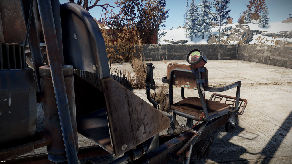 RUST Minicopter Seats