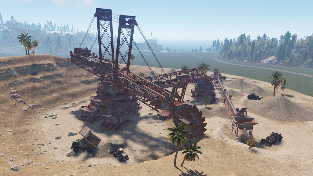 Operating the Giant Excavator Pit