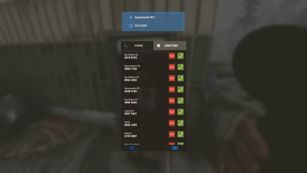 Phone Directory Displays Monument Phone Numbers Automatically