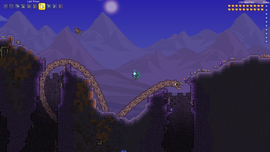 Killing the Eater of Worlds Boss