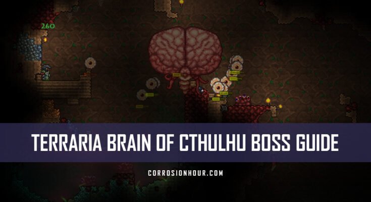 Terraria: Brain Of Cthulhu Boss Guide