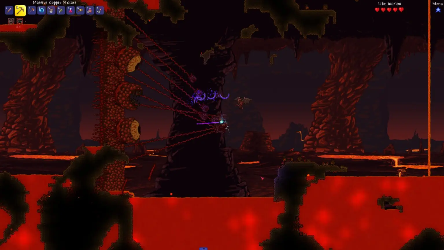 Terraria Wall of Flesh Boss Guide Corrosion Hour