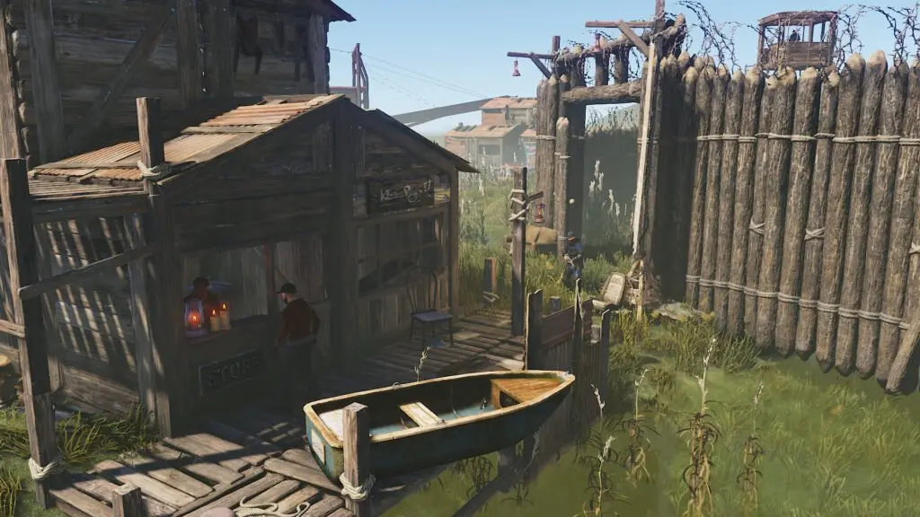 Purchase the RUST Composter for 30 Scrap at Bandit Camp