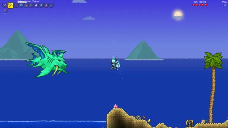 Terraria Duke Fishron Boss Guide - Corrosion Hour