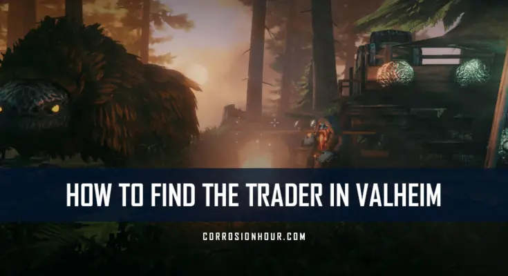 how to find the trader in valheim