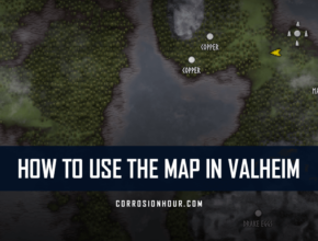how to use the map in valheim
