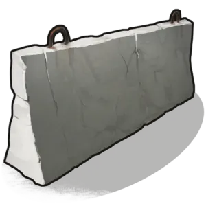 RUST Concrete Barricade