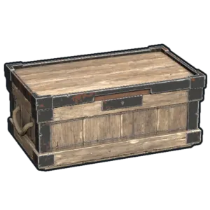 RUST Large Wooden Storage Box