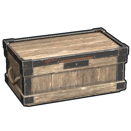 image of rust item Large Wood Box