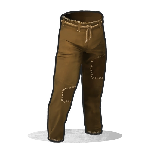 image of rust item Burlap Trousers