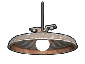 RUST Ceiling Light