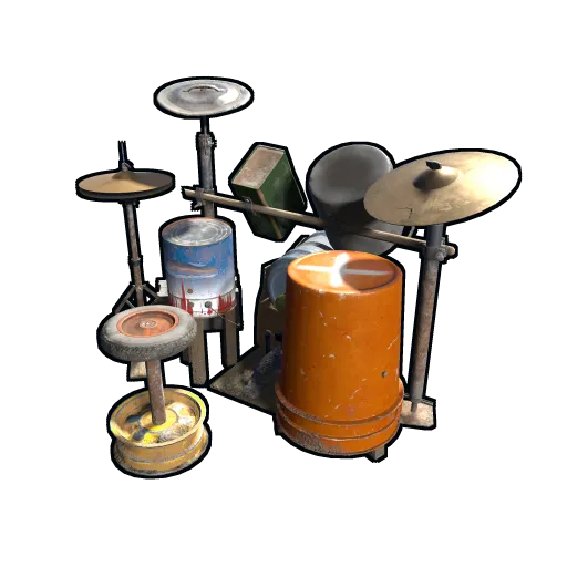 image of rust item Junkyard Drum Kit