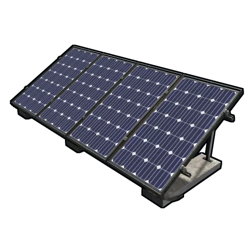 RUST Large Solar Panel Corrosion Hour
