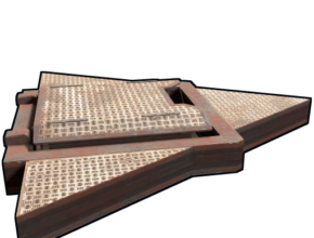 RUST Triangle Ladder Hatch