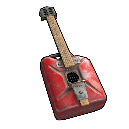 image of rust item Jerry Can Guitar