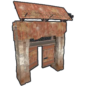 RUST High External Stone Gate