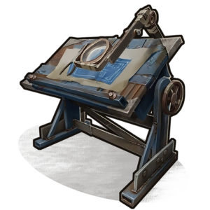 icon of rust item research table