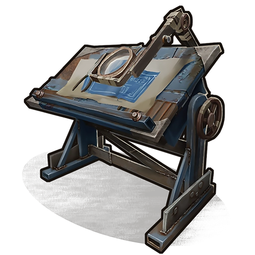 image of rust item Research Table