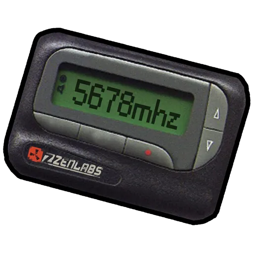 image of rust item RF Pager