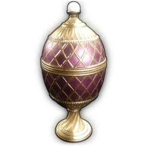 RUST purple rustige egg