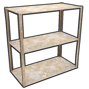 RUST Salvaged Shelves 
