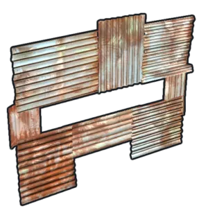 RUST Horizontal Metal Embrasure