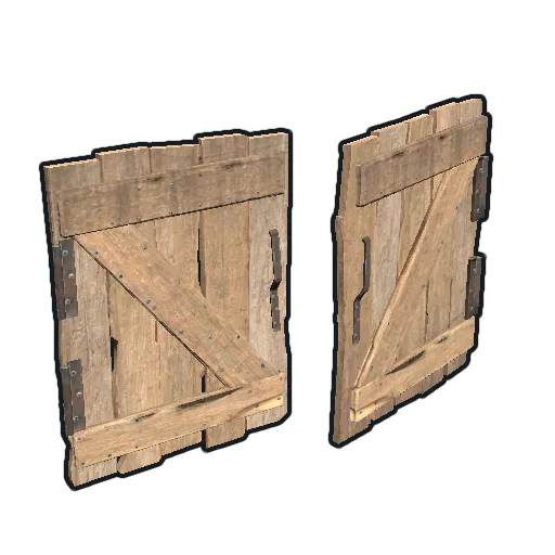 image of rust item Wood Shutters
